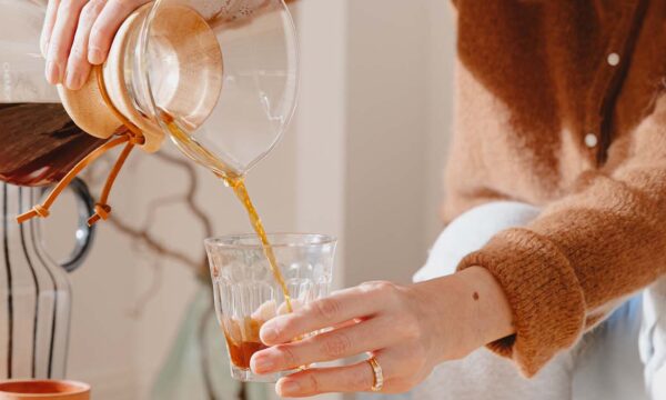pour over coffee