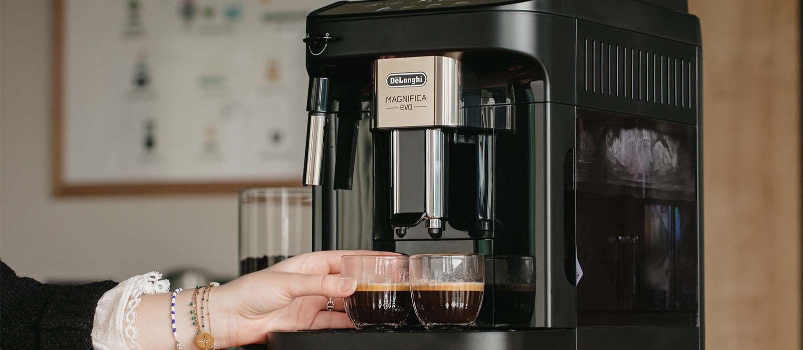 delonghi dinamica ou magnifica fonctionnalites