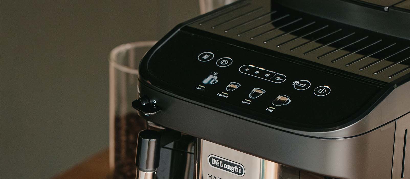 delonghi dinamica ou magnifica interface