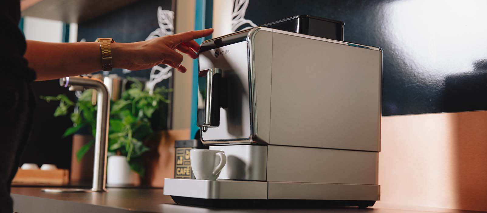 machine à café bureau