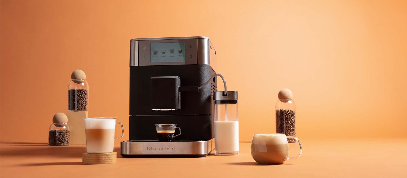 Why does my bean to cup coffee machine rinse itself?